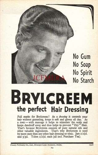 Brylcreem hair cream advert 7 - hair, #7