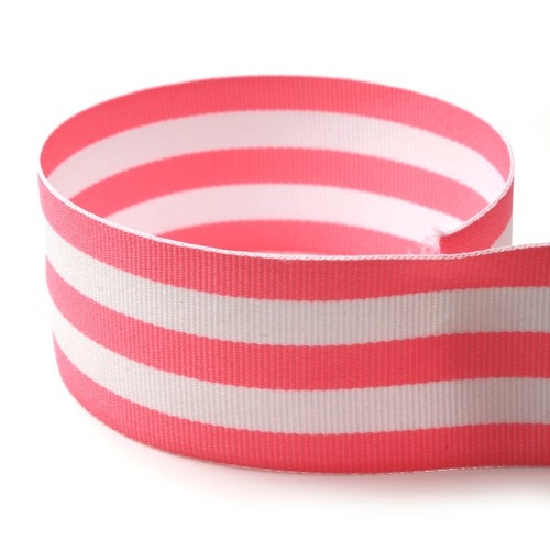 Taffy striped grosgrain - 1-1/2",