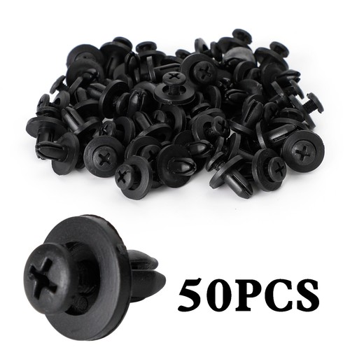 50x 6mm fairing clip screw - 50x,