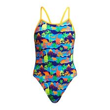 Funkita Girl's Single Strap One Piece Big Bronto - Swimsuit for Girls