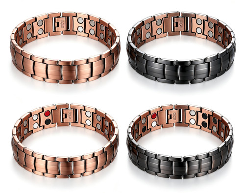 Mens magnetic health bracelet - mens,
