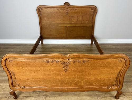 Bed vintage french louis - bed,