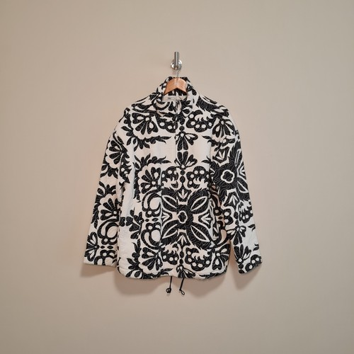 Zara printed quilted jacket - zara,