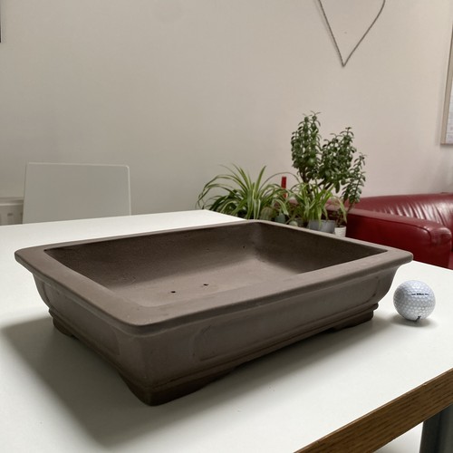 Large bonsai pot - pot, 33.7x24.5cm