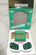 LCD SYSTEMA Soccer Game Tested & Working - Vintage LCD Game