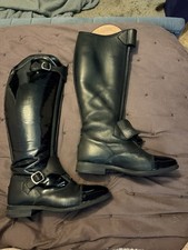 Celeris Black Patent polo