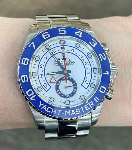 Rolex yachtmaster stainless - yachtmaster, ii
