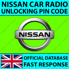 NISSAN RADIO UNLOCKING PIN