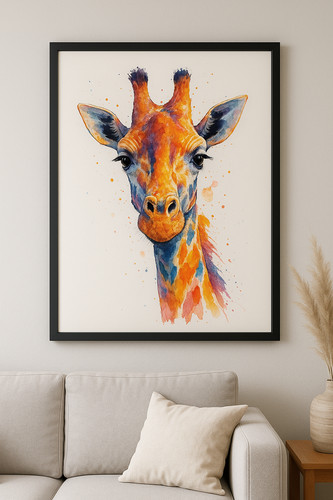 Black maxi poster frame - black, x