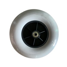 Wheelchair Replacement Wheels Wheelchair Front Wheels Fat Thick 8 Inch Gray PVC 
