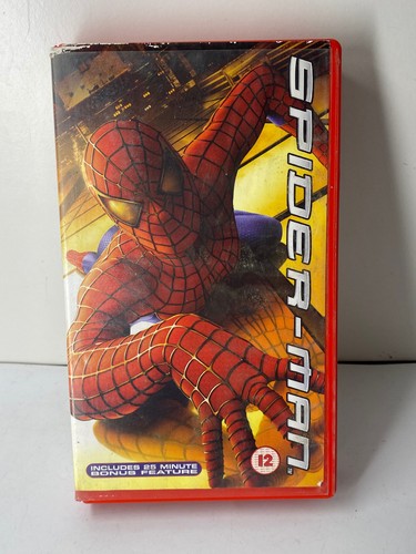 Spider man vhs video - spider-man, on