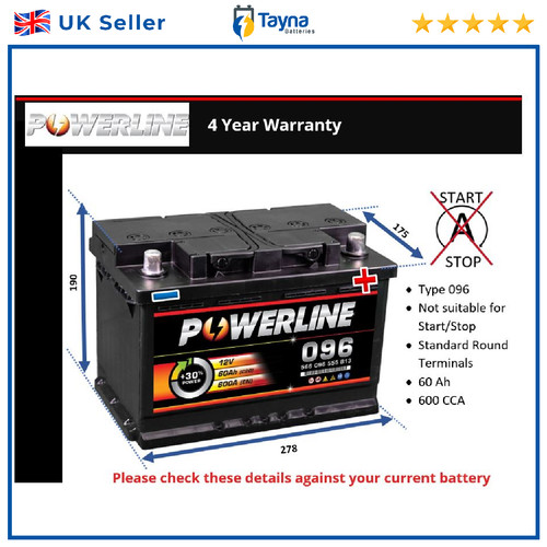 Battery fits jaguar - battery, type