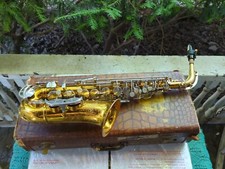 Saxophone Vintage King Zephyr Alto Serial Number 484-673 RARE BRASS