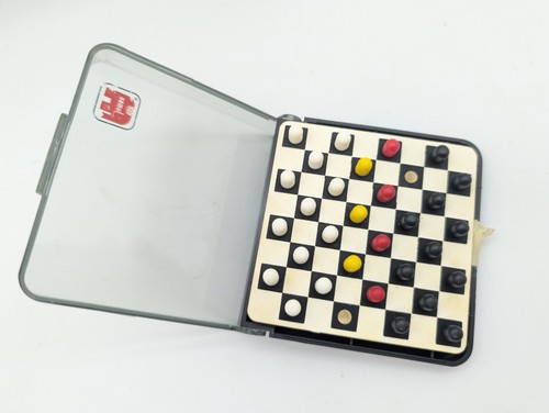 Vtg jumbo mini - play, draughts