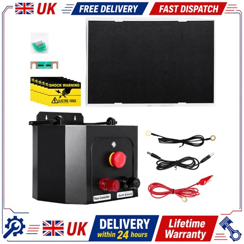 Solar electric fence energiser - solar,