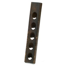 Champagne Riddling Rack 5 Bottles Wine Rack Original Antique Old Oak