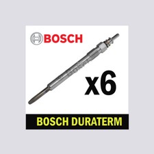 6x Bosch Glow Plugs for