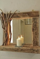 Driftwood farmhouse wall