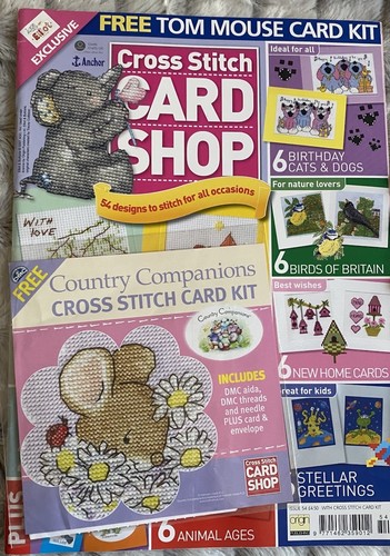 The cross stitch card - stitch,