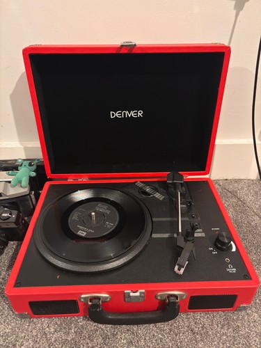 Denver vpl 120 red vinyl - denver,