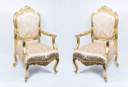 Vintage pair louis revival - ,