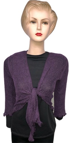 New womens tie open front - new,
