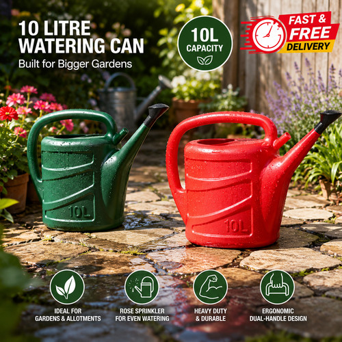 10l large watering can heavy - watering,