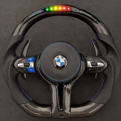 Bmw carbon fiber steering - fiber,