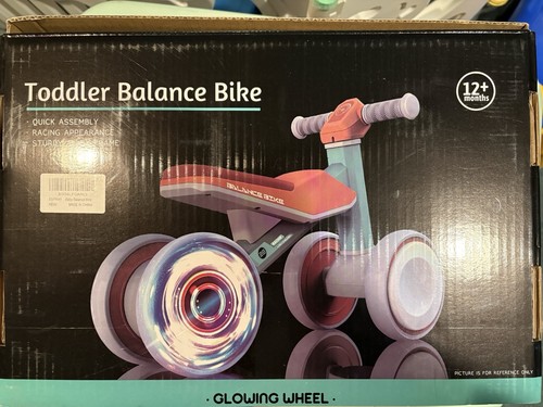 Glowing wheel toddler - glowing, balance