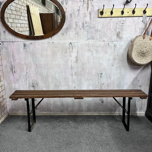 Vintage folding trestle - vintage,