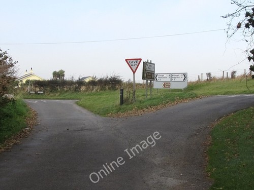 Photo 6x4 junction with - the, a2