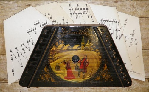 Vintage akkordzither box - vintage,