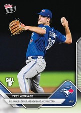 Trey Yesavage Blue Jays 2025 MLB Topps NOW Card #716 9K Debut Presale