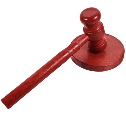 Reusable wooden mini judge - wooden,