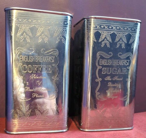 Coffee sugar canister - coffee, &