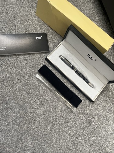 Black silver ballpoint pen - &,