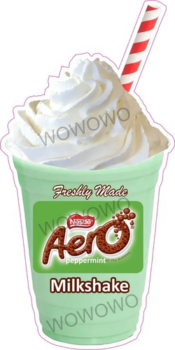 Ice cream van sticker aero - cream,