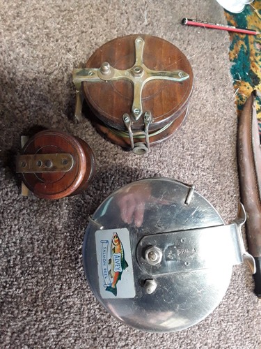 Vintage fishing reels - vintage,