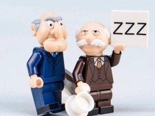 Lego Statler and Waldorf