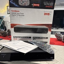 Goodmans Twin Tuner Freeview