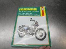 Triumph 650 750 2 Valve Unit Twins 1963-1983 Owners Workshop Manual Handbook 