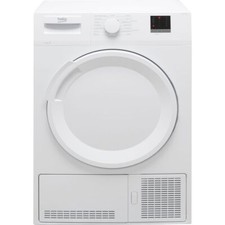 Beko DTLCE70051W 7Kg Condenser Tumble Dryer White B Rated