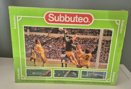 Subbuteo table top football - table,