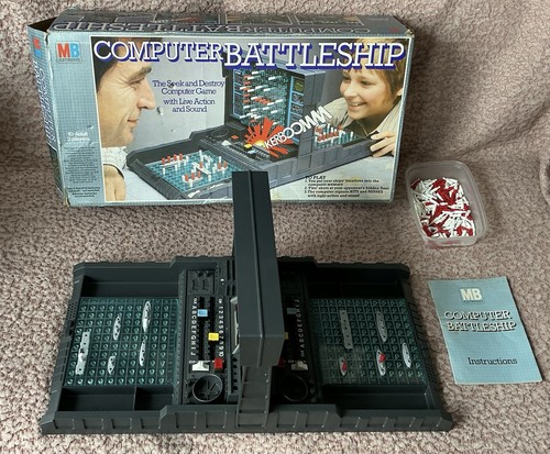 Vintage computer battleship - vintage,