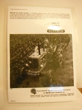 1965, 'NUFFIELD 10/42', VINTAGE TRACTOR ADVERT (LAMINATED COPY OF ORIGINAL)