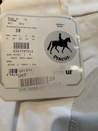 Pikeur breeches full seat