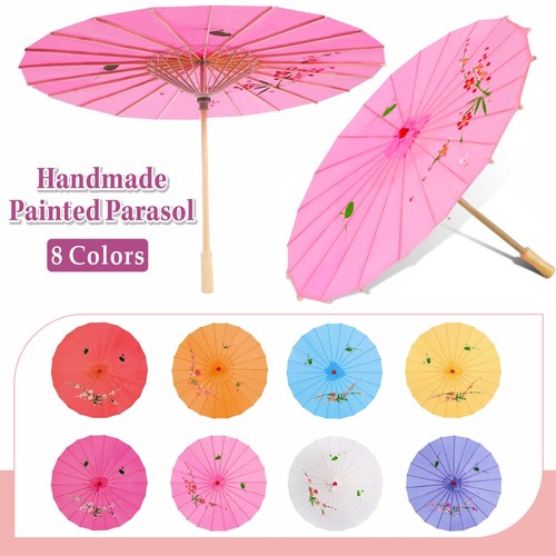 Chinese japanese umbrella - umbrella, art