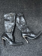 New Rock Knee High Boots Women
