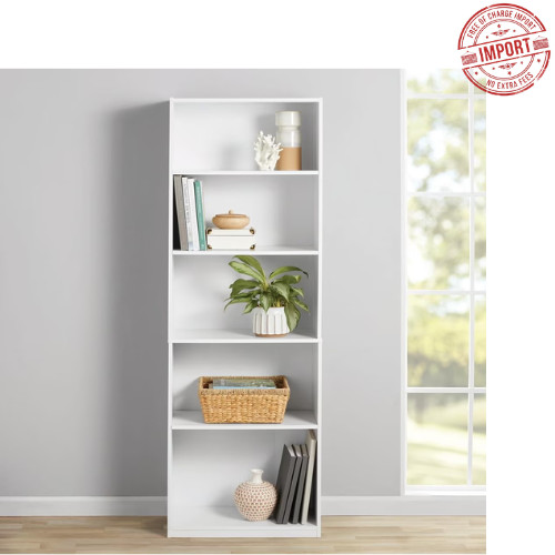 Mainstays shelf bookcase - mainstays, 5-shelf