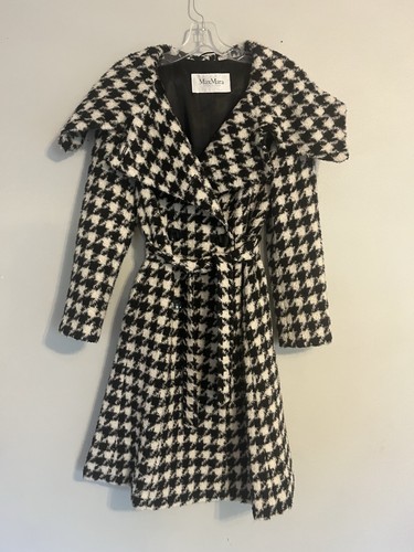 Max mara houndstooth wool - max,